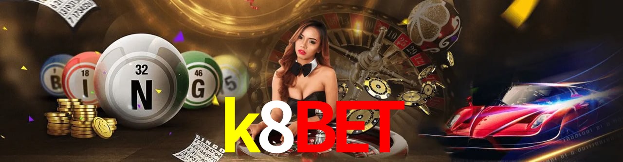 Interface moderna da plataforma k8bet